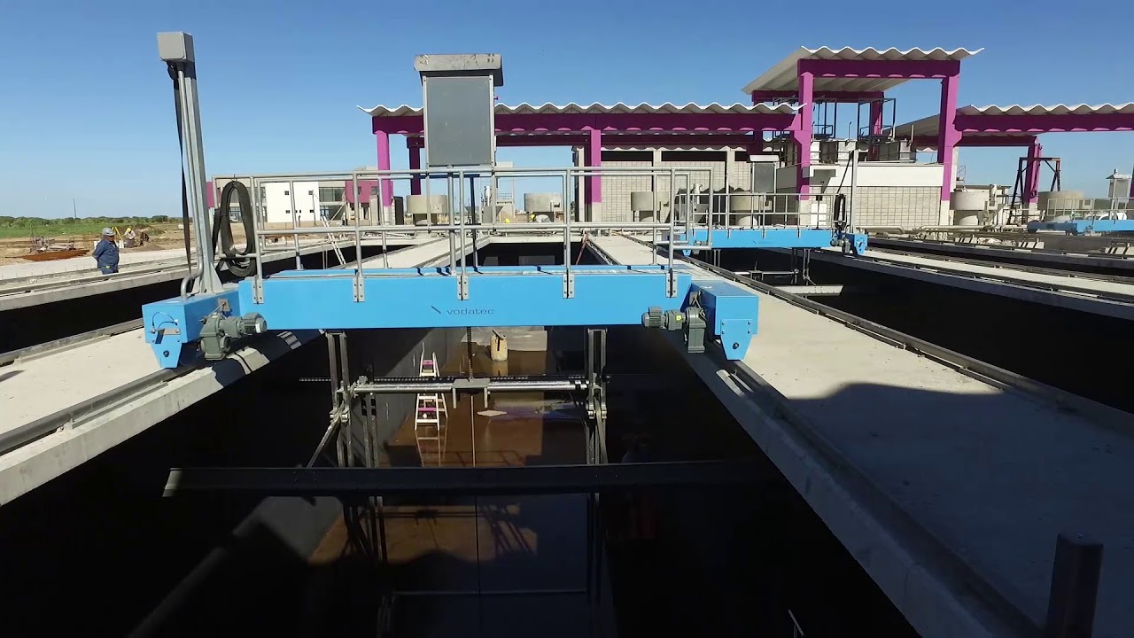 Construcción de la Planta de Efluentes Cloacales de Mar del Plata - EDAR