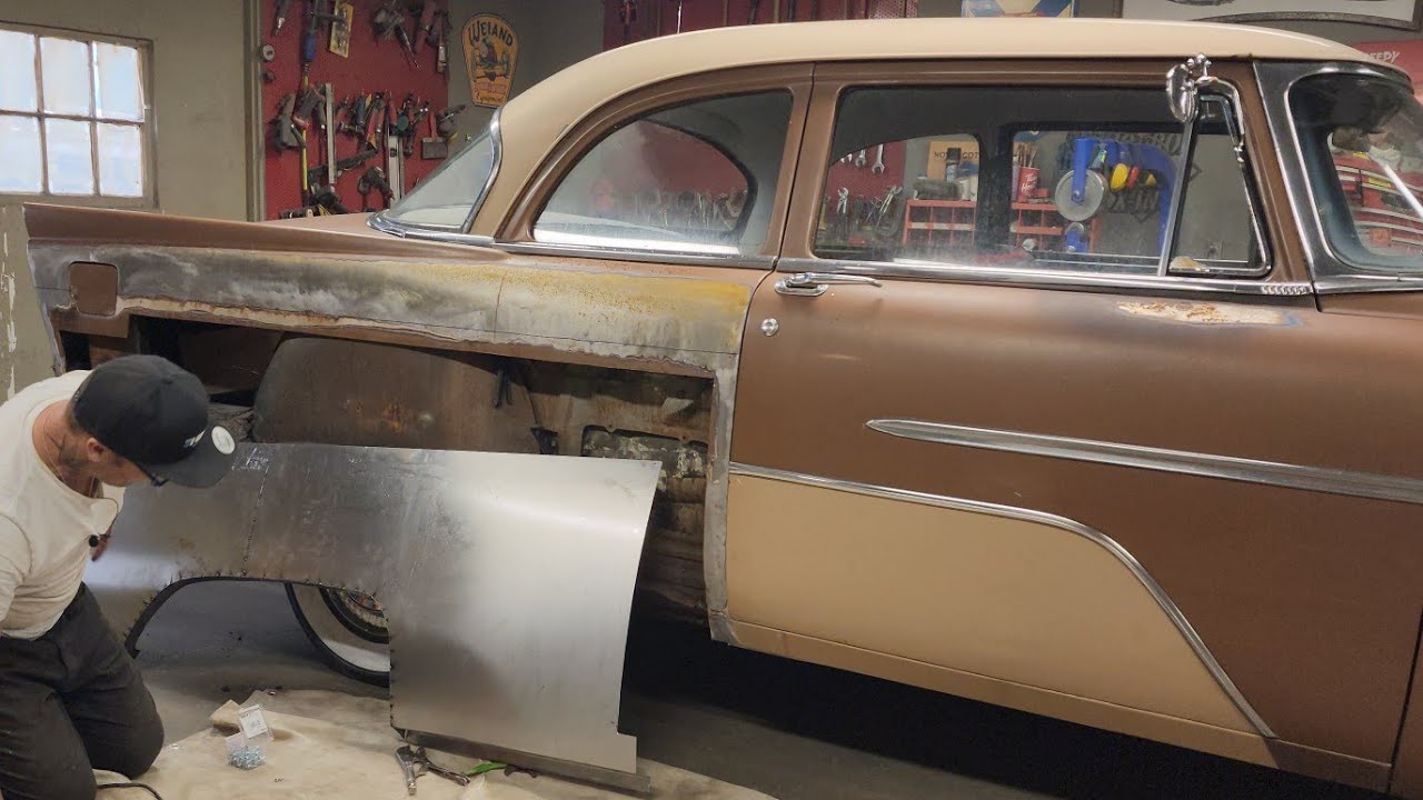 Quarter panel fabrication from scratch (step 3)