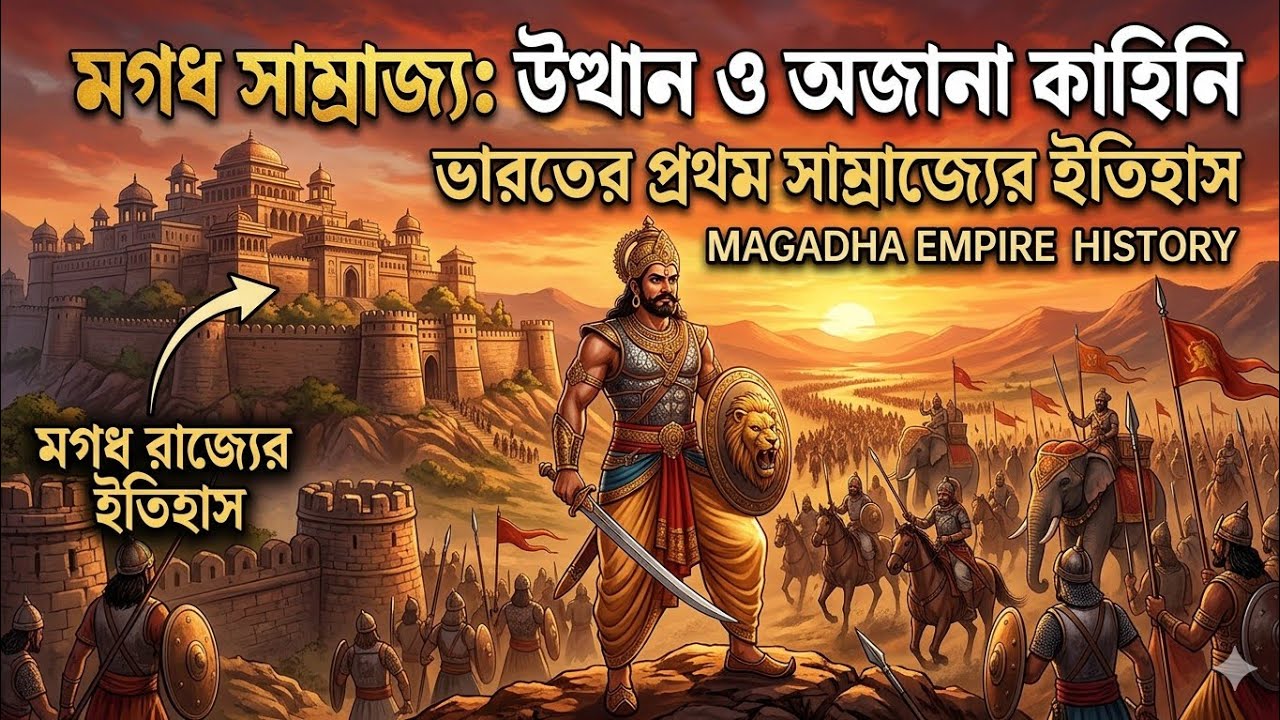 মগধ রাজ্যের ইতিহাস | ভারতের প্রথম সাম্রাজ্যের অজানা কাহিনি | Magadha Empire History