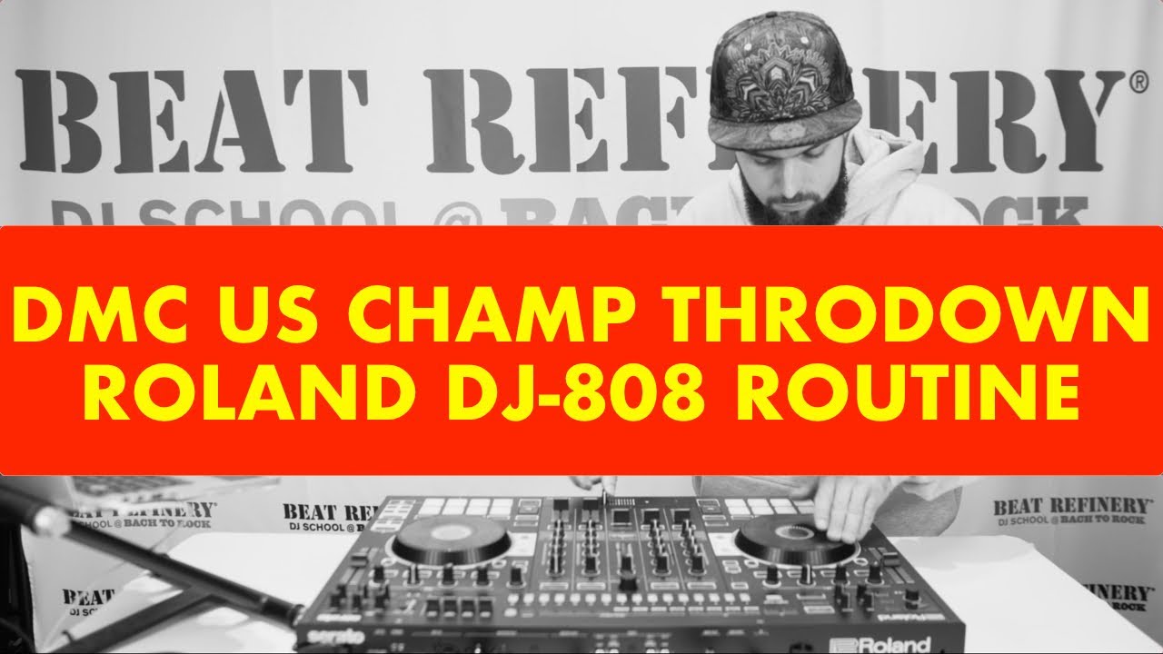 Live Drum Sequencing Using the Performance Pads | Roland DJ-808 Controller | DJ Throdown | Part 1