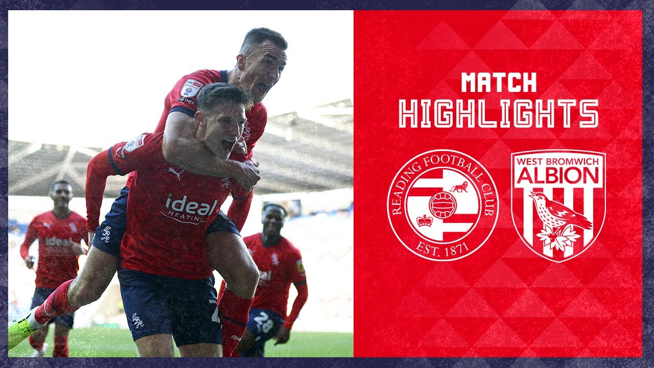 Match Highlights | Reading 0-2 West Bromwich Albion | October 2022, Sky Bet Championship