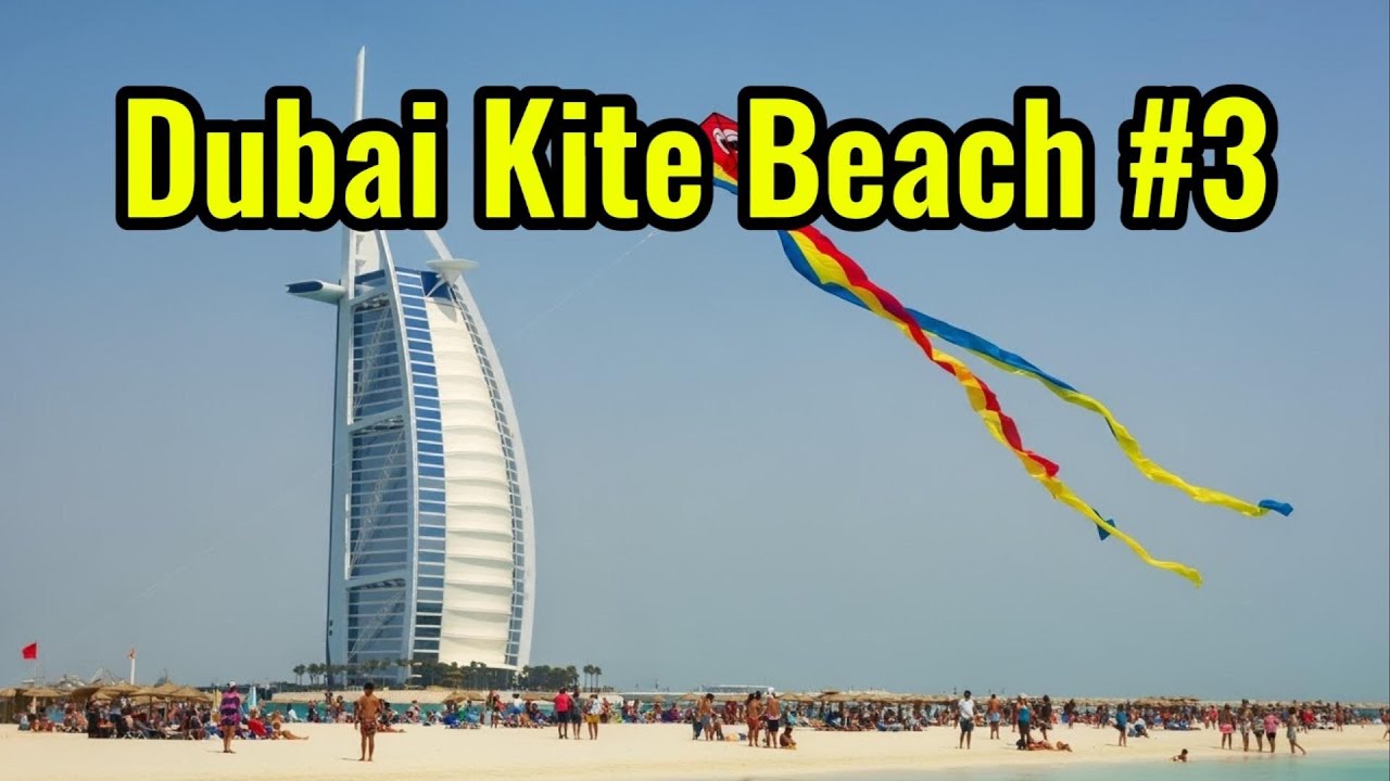 Dubai Kite Beach I Walking Tour #3