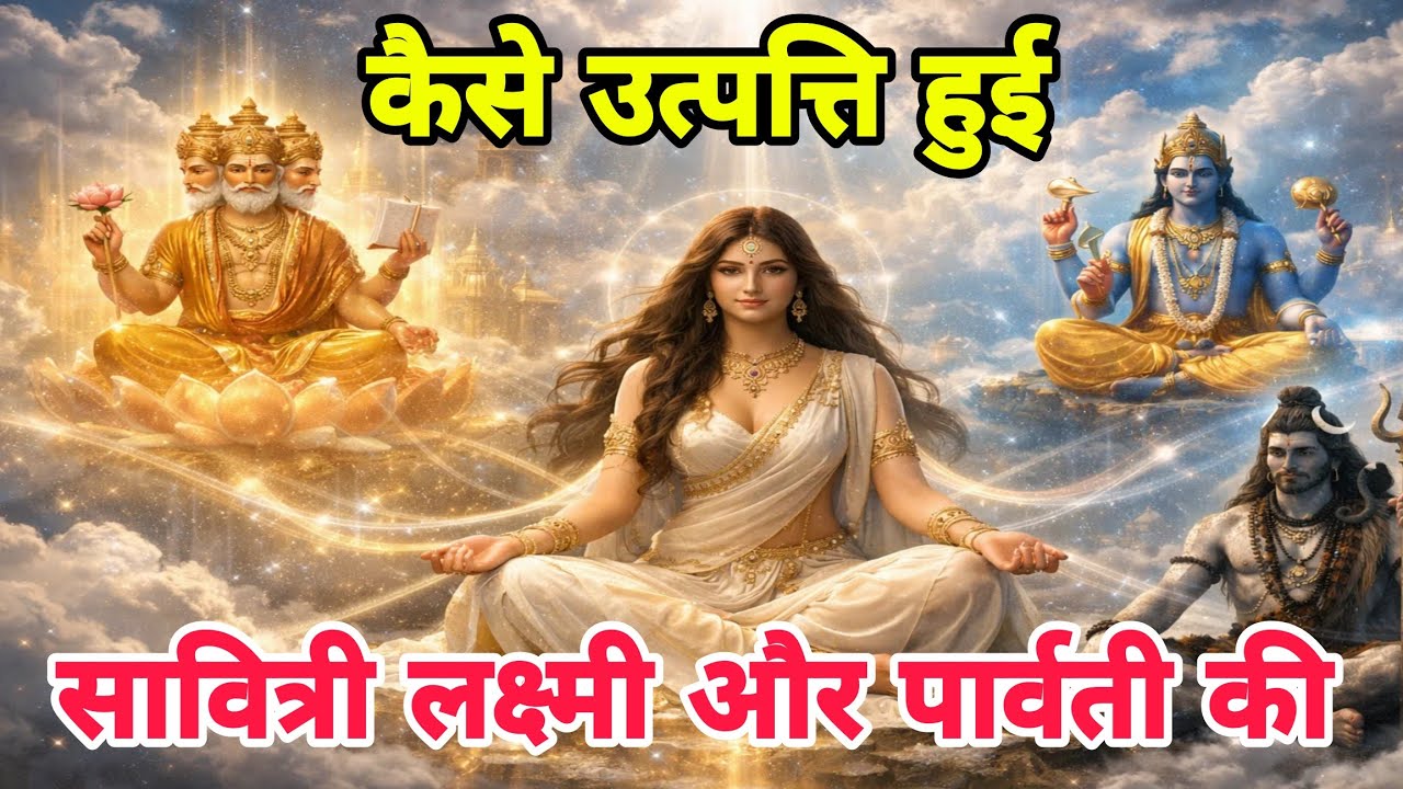 कैसे हुई ब्रह्मा विष्णु महेश की उत्पत्ति  ll  काल कहाँ और किस रूप में रहता है  ।। कबीर सागर 