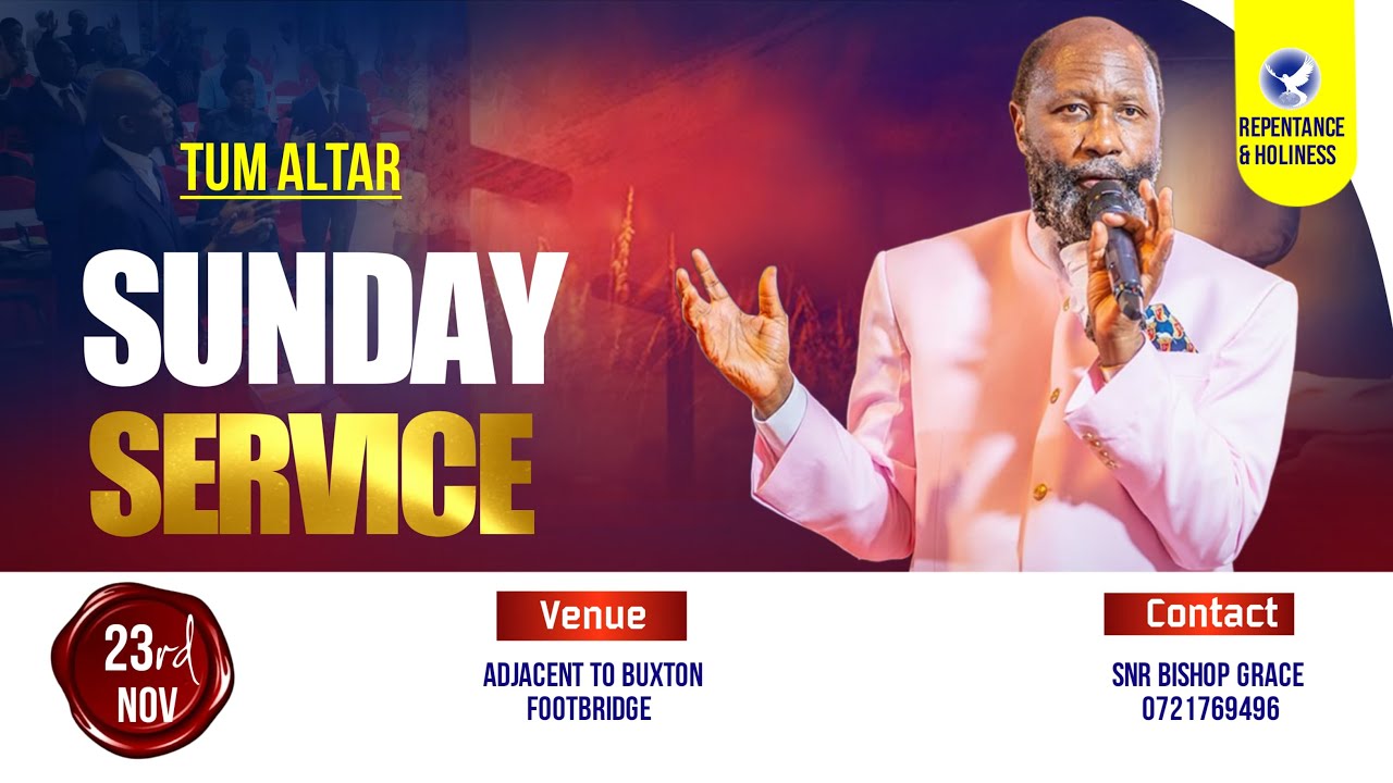 TECHNICAL UNIVERSITY OF MOMBASA ALTAR SUNDAY SERVICE || 23 NOVEMBER, 2025||