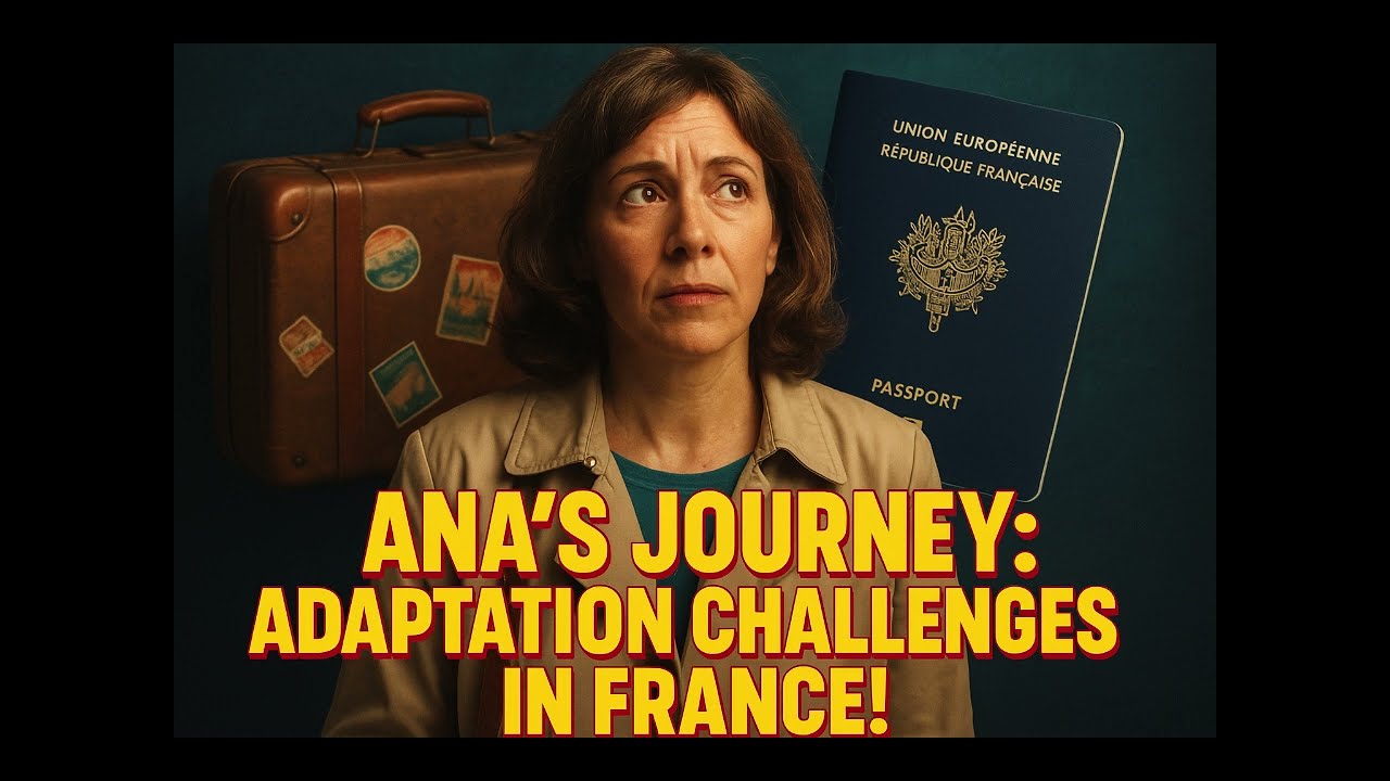 28 JOURS EN FRANCE : JOURNAL DE SURVIE BRUT D'ANA  #immigrantstories  #culturalshock
