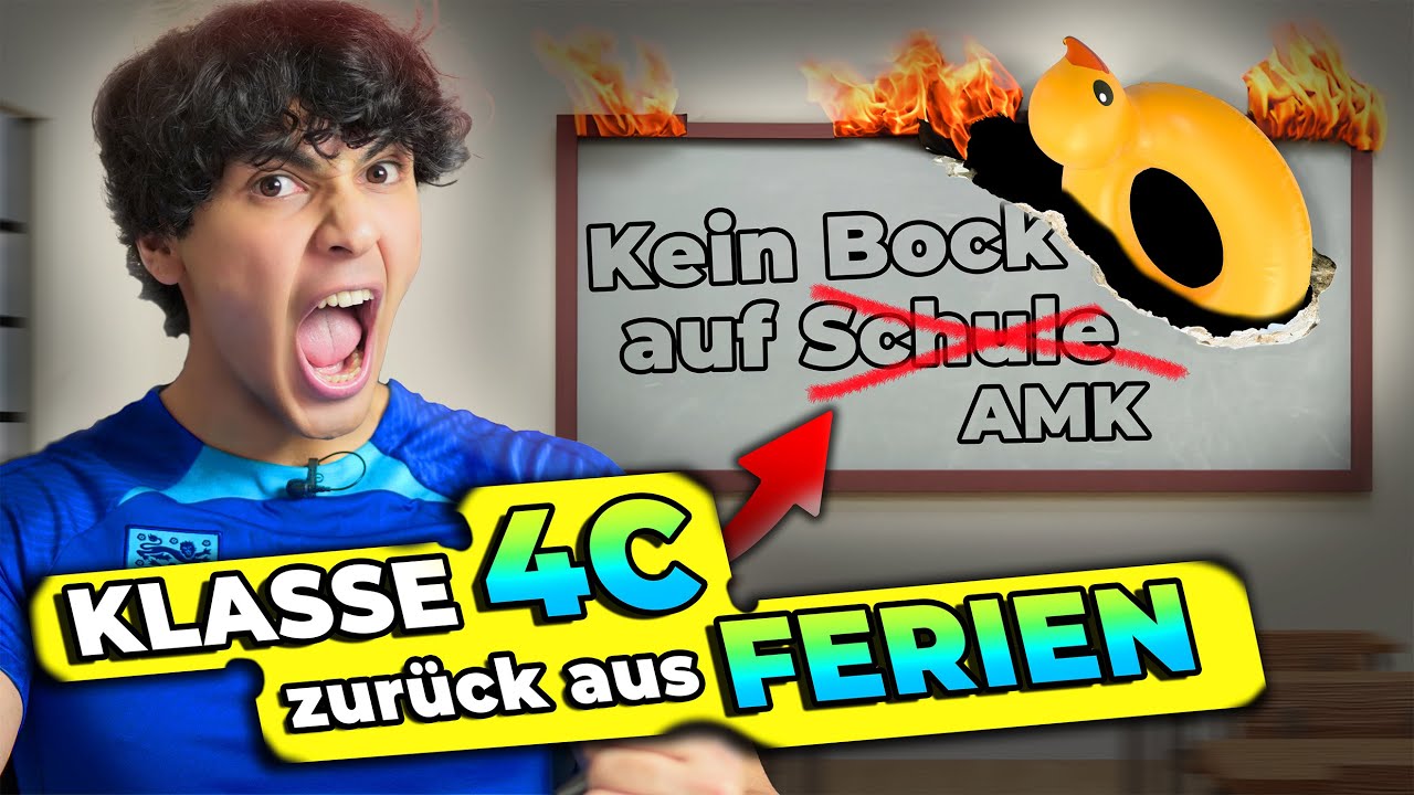 Der ERSTE Schultag von der KLASSE 4C 😳😂 | Schule mit 4C | Mohi__07
