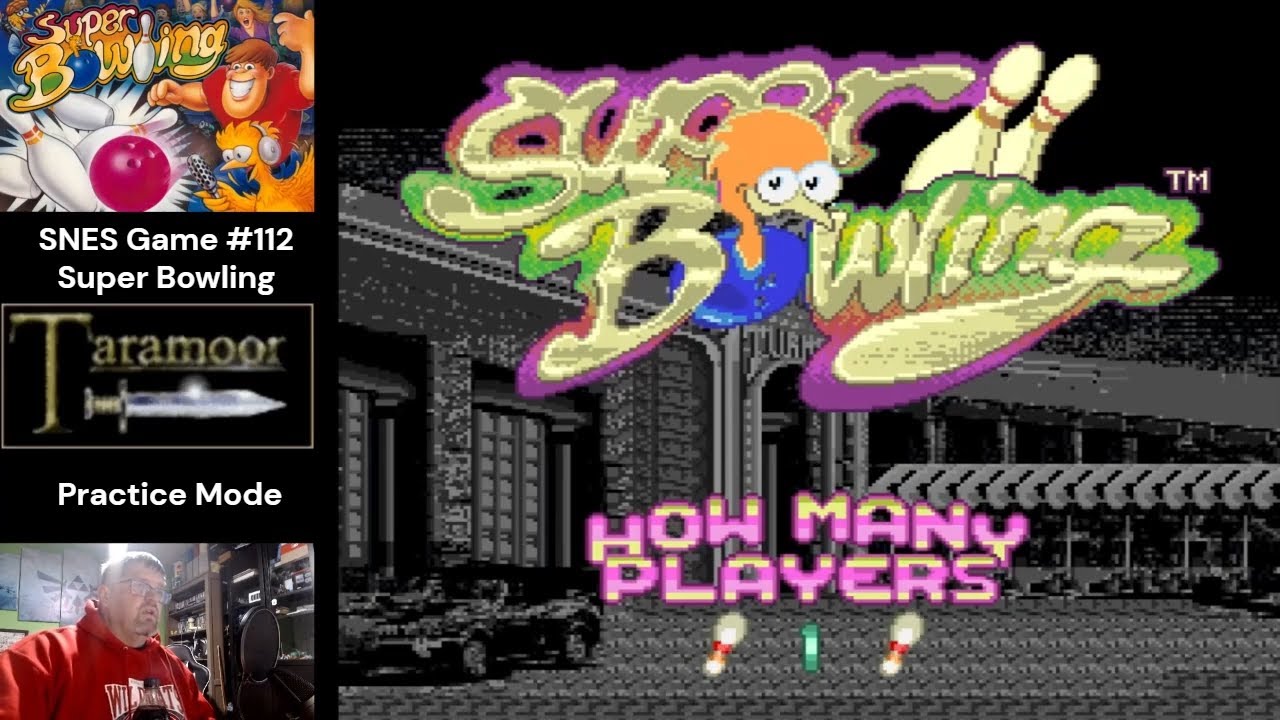 SNES Game 112 - Taramoor plays Super Bowling  