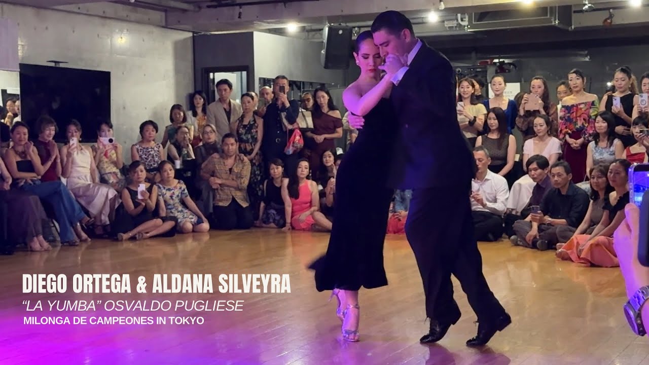 Diego Ortega & Aldana Silveyra GRAN MILONGA in TOKIO. “LA YUMBA” OSVALDO PUGLIESE. 