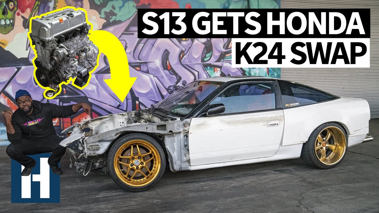 UnPros Garage: Hert's Simple Seat Time Stallion S13 получает двигатель Honda K24 (Эпизод 1)