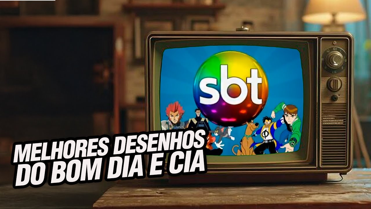 Os MELHORES DESENHOS do SBT [Bom dia e Cia]