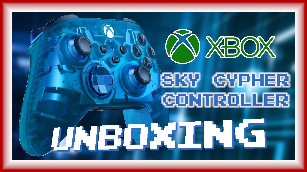 Xbox Sky Cypher Controller UNBOXING