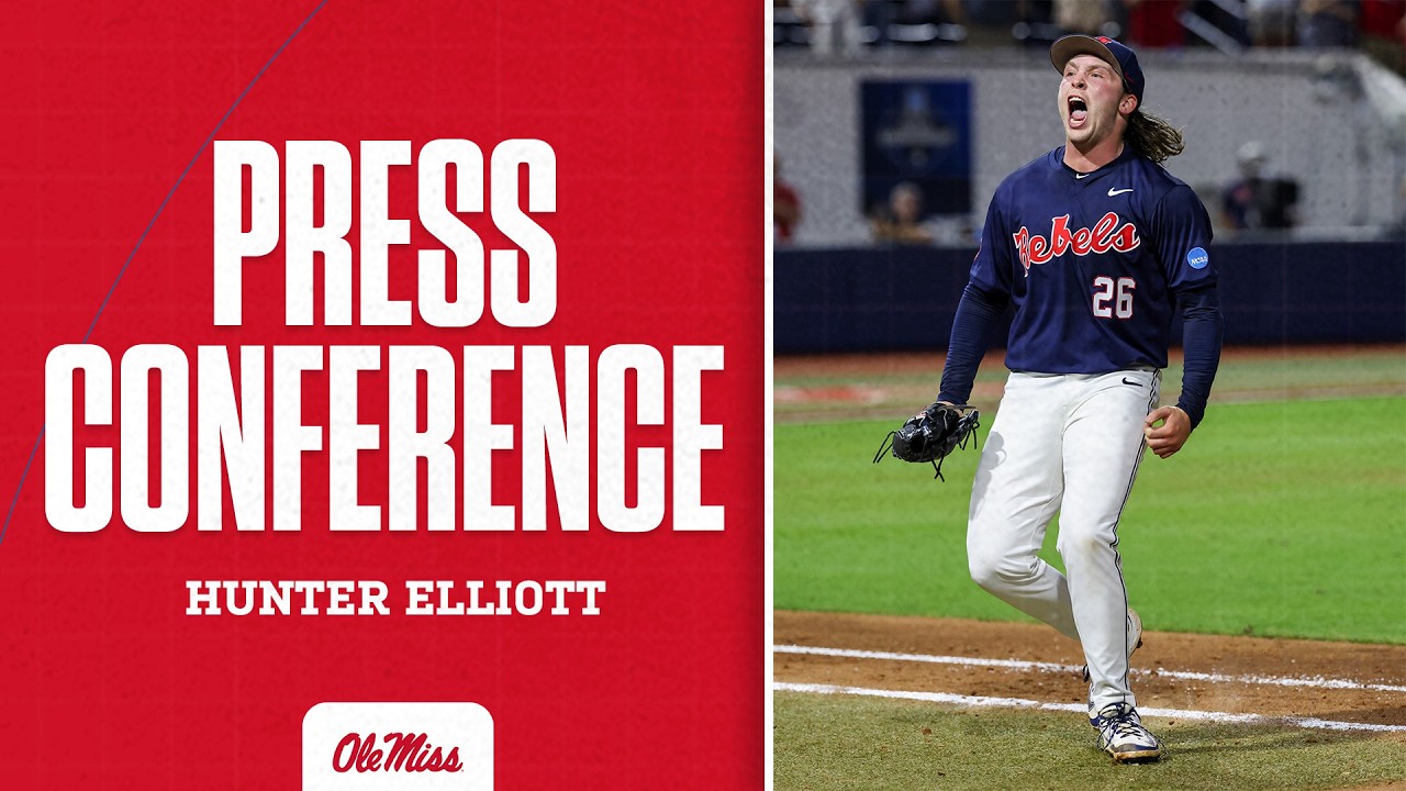 PRESSER | Hunter Elliott - Ole Miss Baseball Media Day (02-10-26)