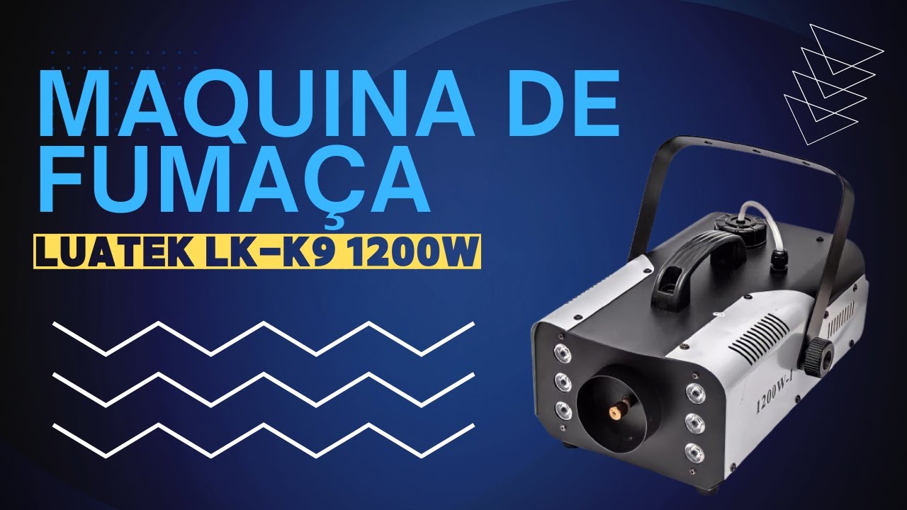 Maquina de fumaça LUATEK 1200w