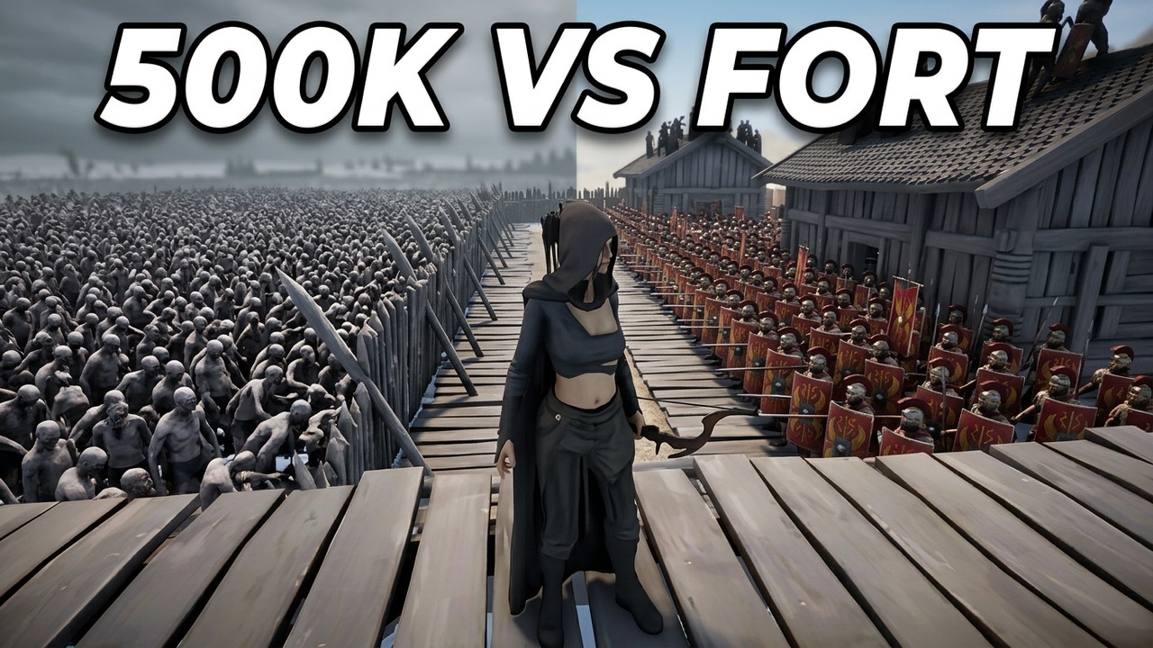 Fort Defense: Generals & Rangers vs 500,000 Zombies - UEBS 2