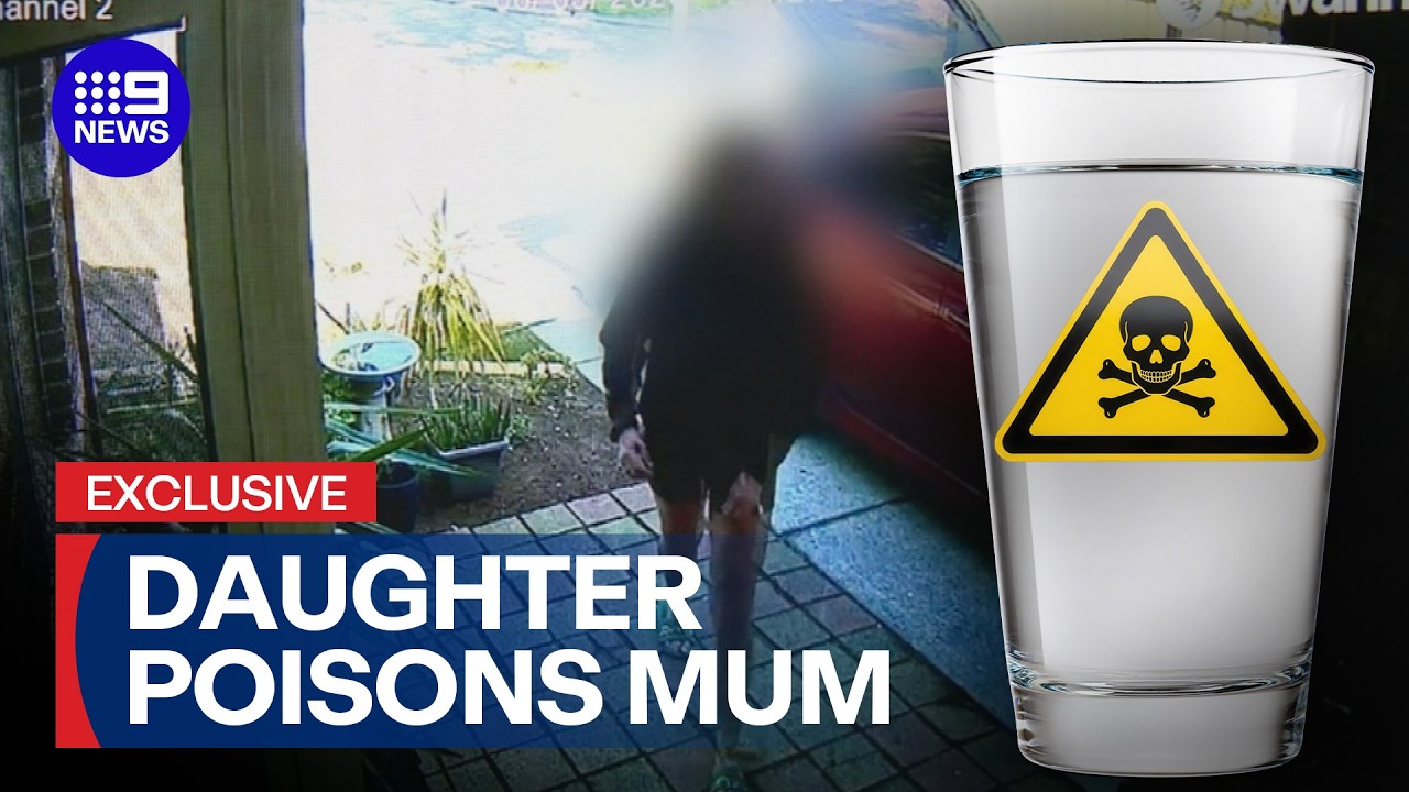 Daughter charged after poisoning her mother | 9 News Australia