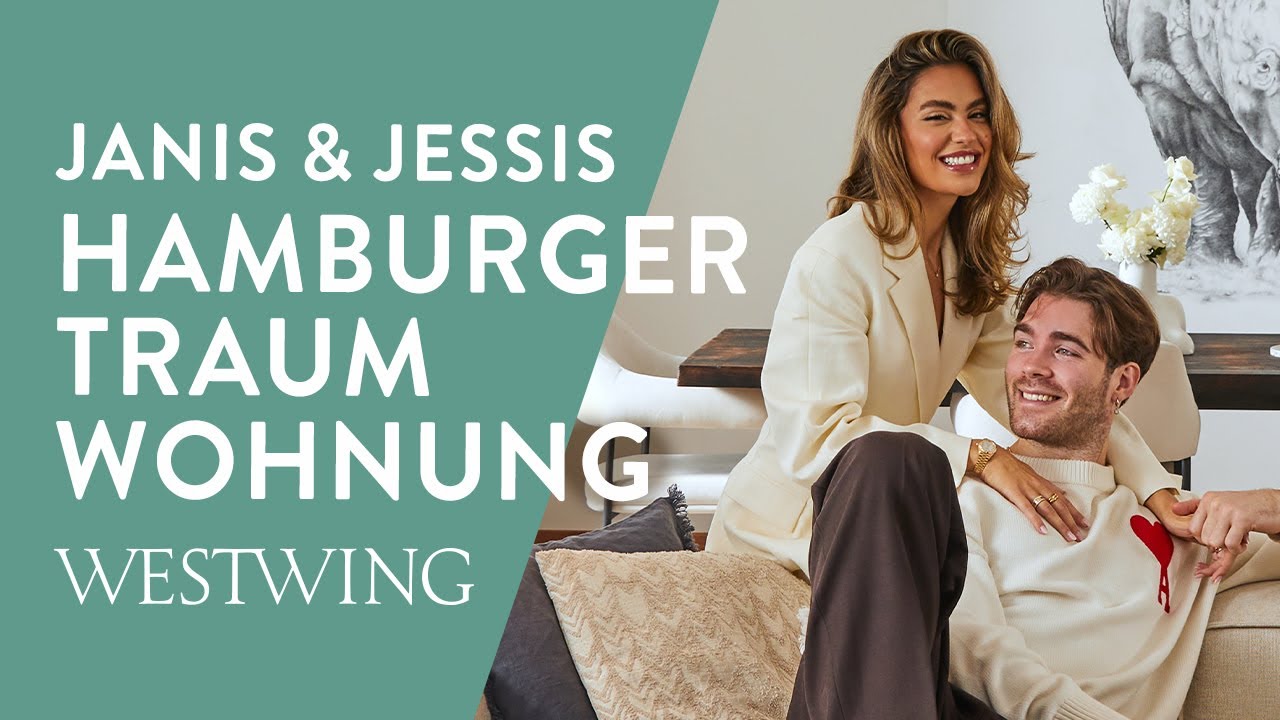 Modern Wohnen im Altbau | So gemütlich leben Janis & Jessi in Hamburg (Roomtour)