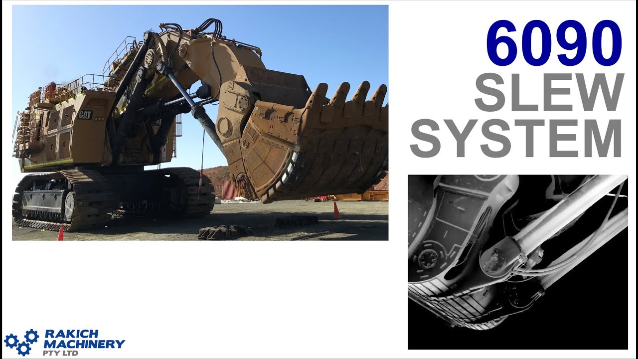 Cat 6090 Shovel Slew System and Troubleshooting