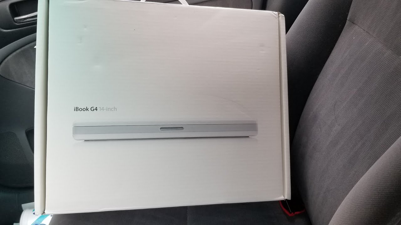 Ibook g4 unboxing