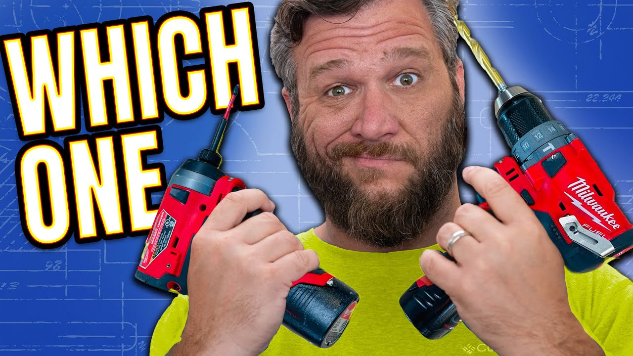 Cordless Drill vs Impact Driver vs Hammer Drill: What's The Difference?