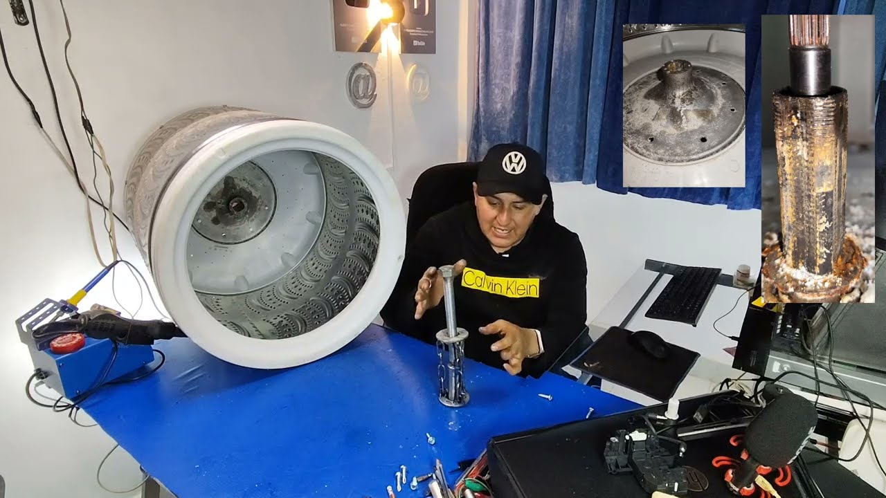 Extractor de tinas lavadora mabe prototipo