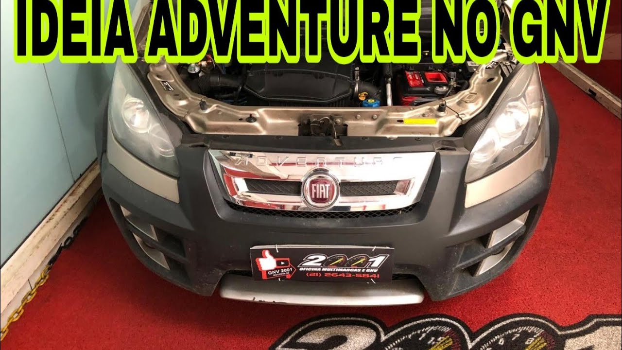 GNV 5° GERAÇÃO FIAT IDEIA 1.8 16V ETORQ