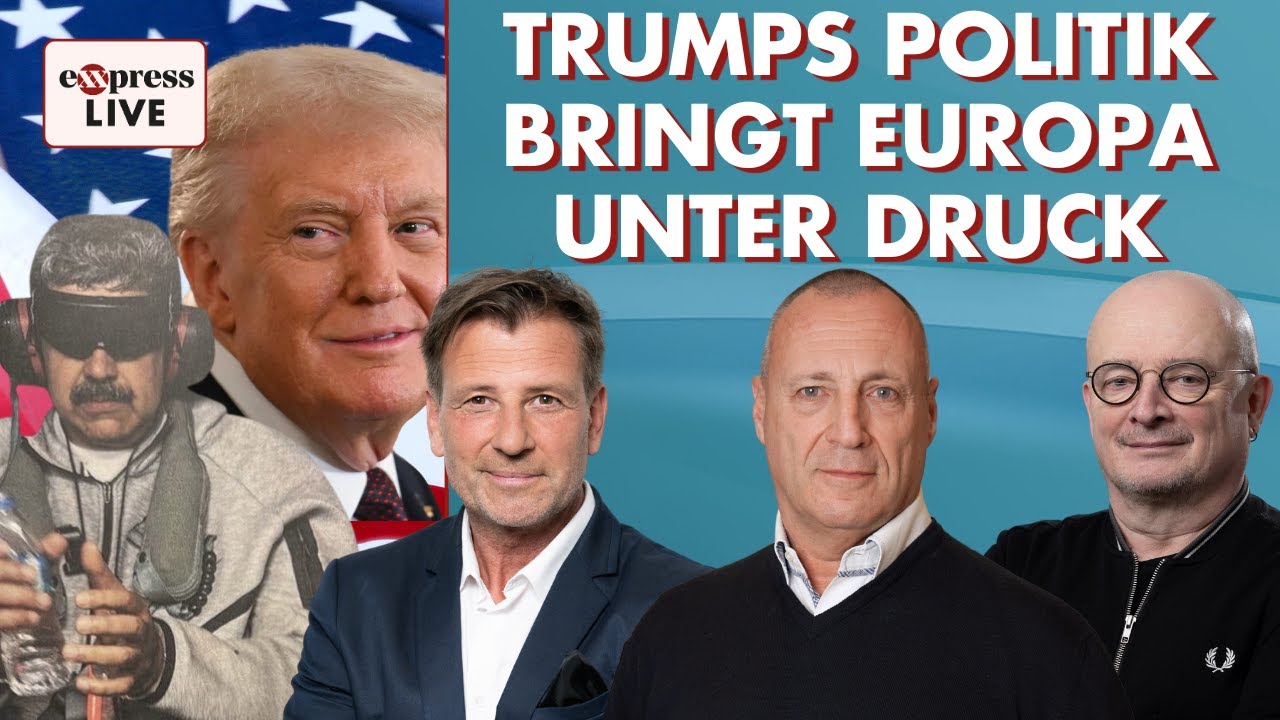 Nach Maduro-Festnahme geht's jetzt um Grönland | exxpress live am 07. Januar 2026