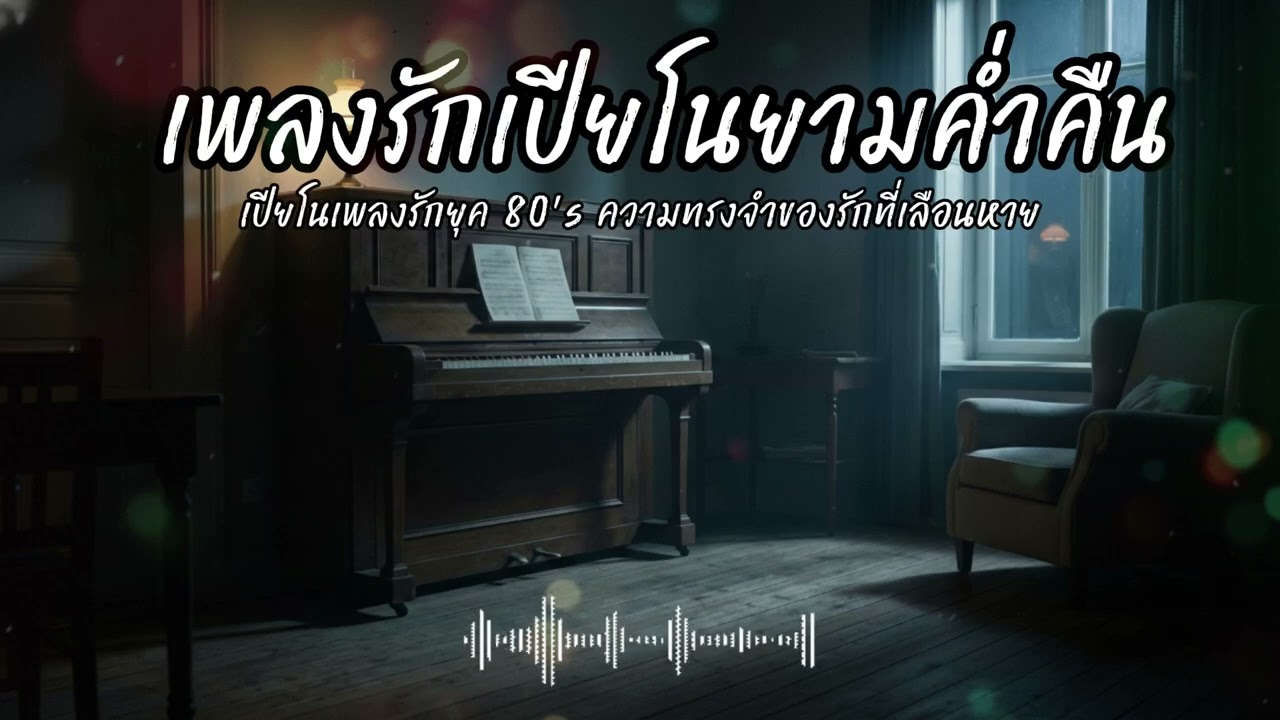 Fading Love Memories — ความทรงจำของรักที่เลือนหาย | เปียโนเพลงรักยุค 80’s