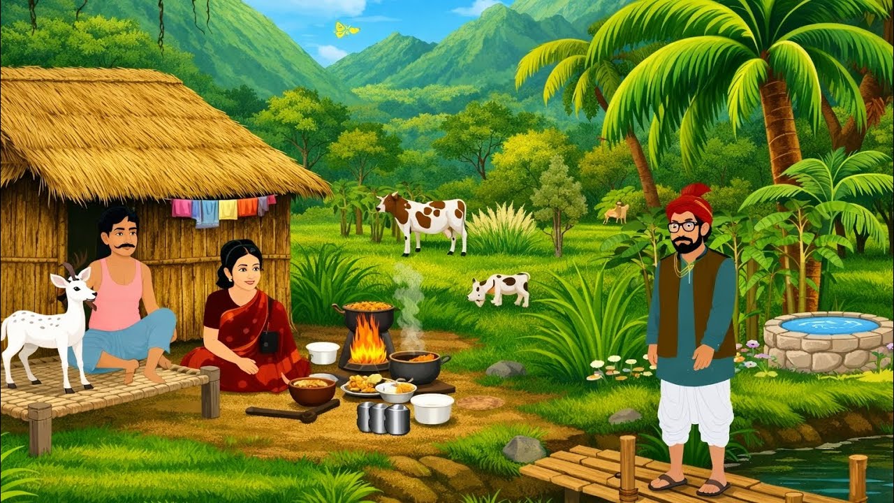  एक गरीब किसान का तक़दीर का खेल(Emotional Hindi Story | Village Life | Family Drama) ..