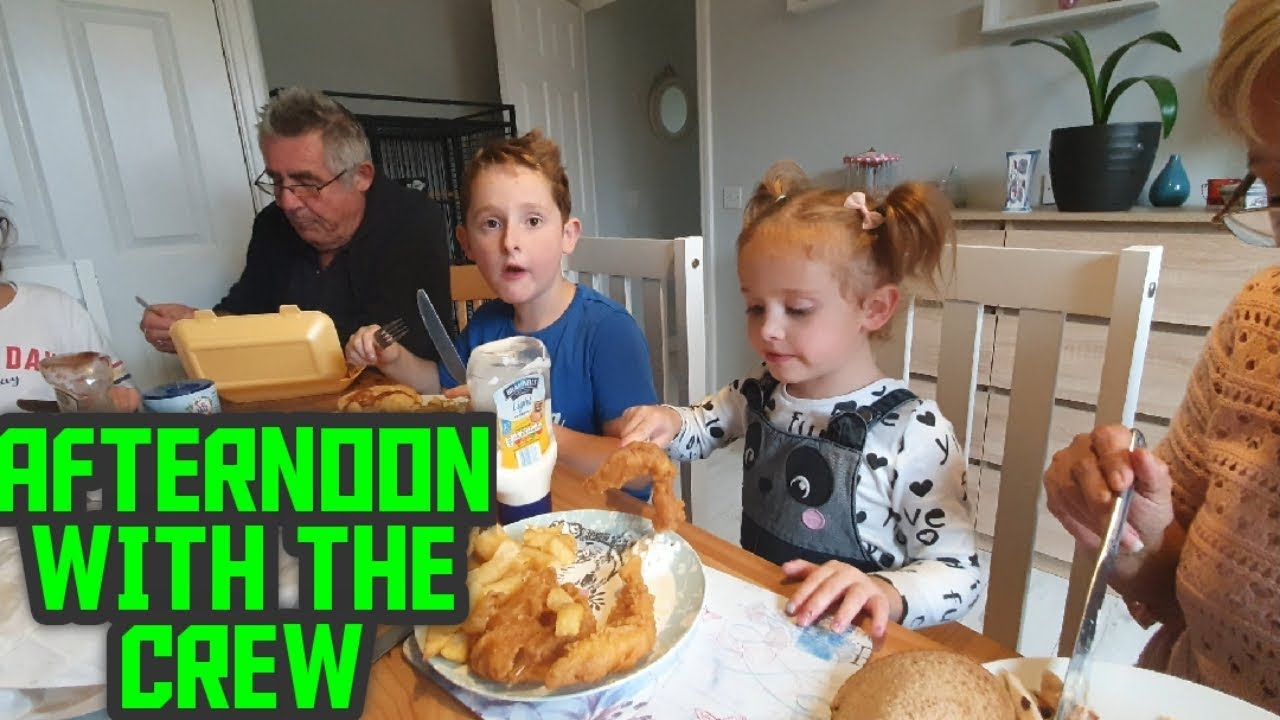 Afternoon at the Crews 