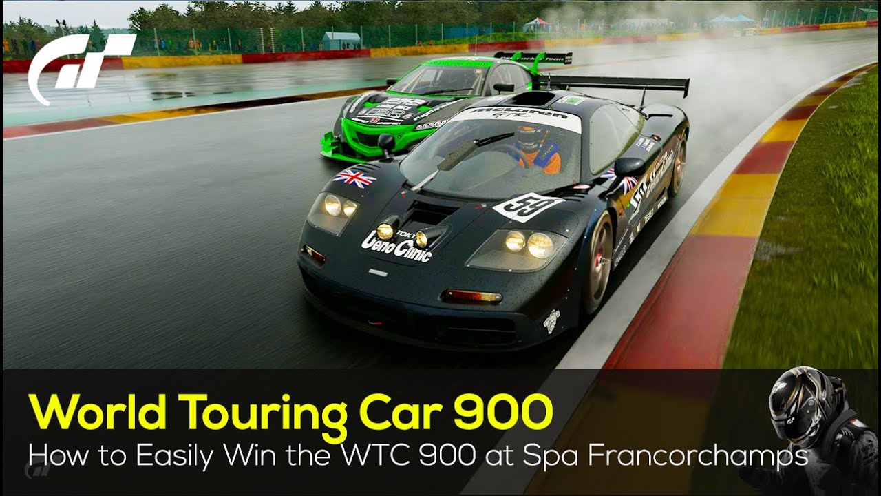 Как легко победить в гонке World Touring Car 900 в Спа-Франкоршам (HARD 1.62) - #granturismo7