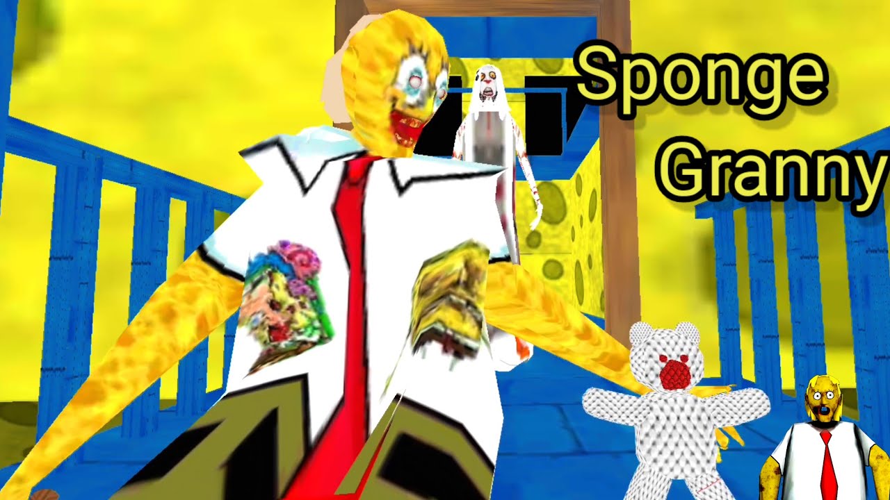 Horror Sponge Granny V1.8 Full Gameplay (Android/iOS)