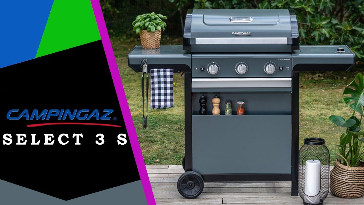 Campingaz Select 3 S 👨‍🍳 Prosty, dobry grill gazowy! Recenzja 4K