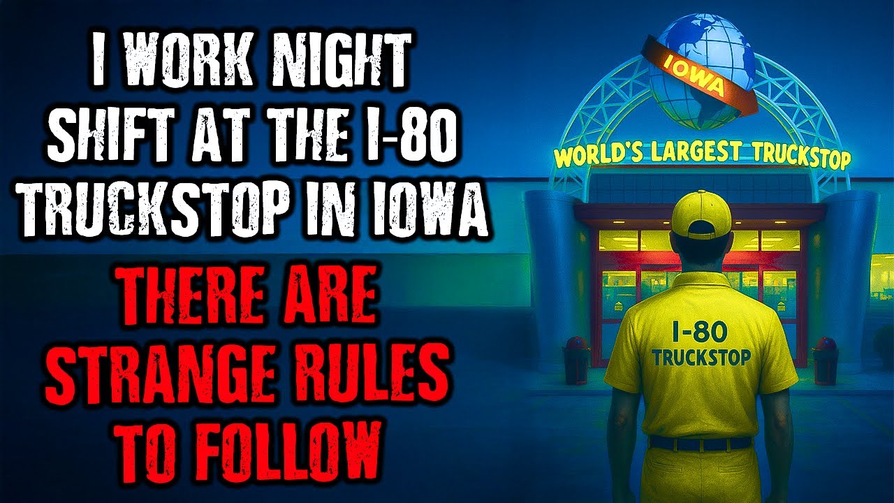 I'm a Cashier at I-80 TruckStop in Iowa, There are STRANGE RULES to Follow at Night!