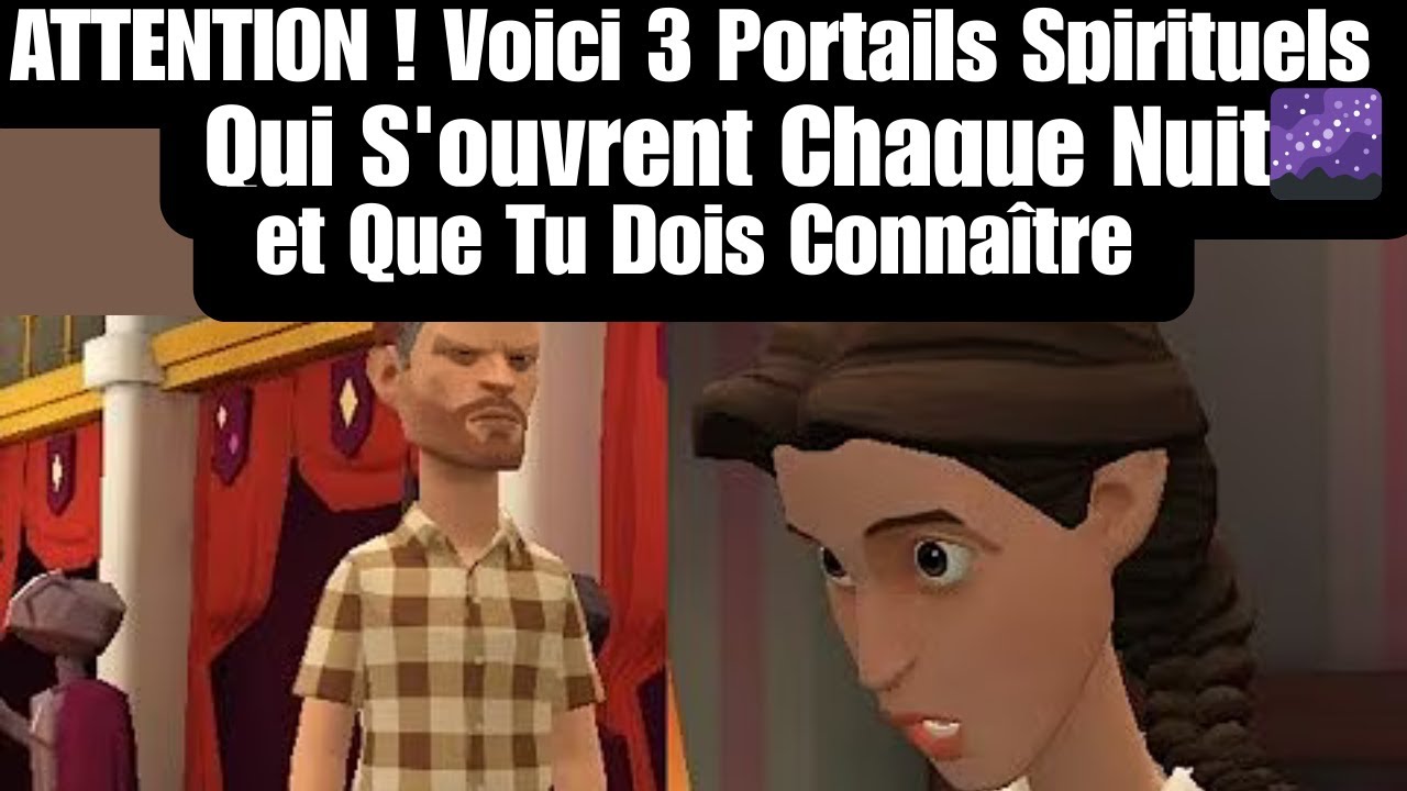 🌌 ATTENTION ! Voici 3 Portails Spirituels Qui S'ouvrent Chaque Nuit et Que Tu Dois Connaître 🌌