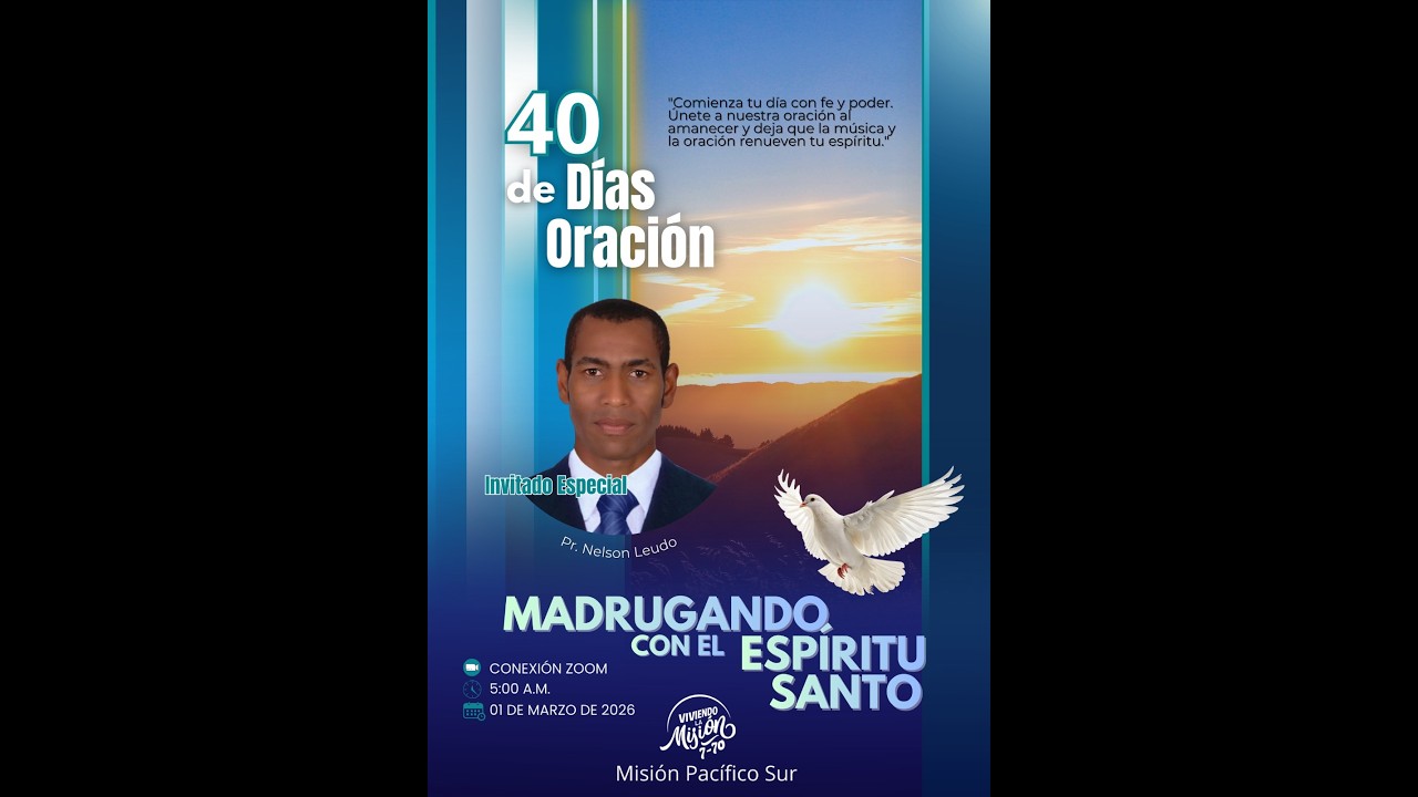 MADRUGANDO CON EL ESPIRITU SANTO.  DIA 29: CONOCER Y SER, ANTES DE HACER II.  MIN. NELSON LEUDO