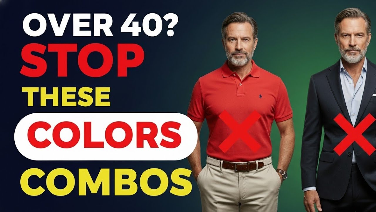 Most Men 40+ Get Color Combos Wrong - Don't Be One Of Them