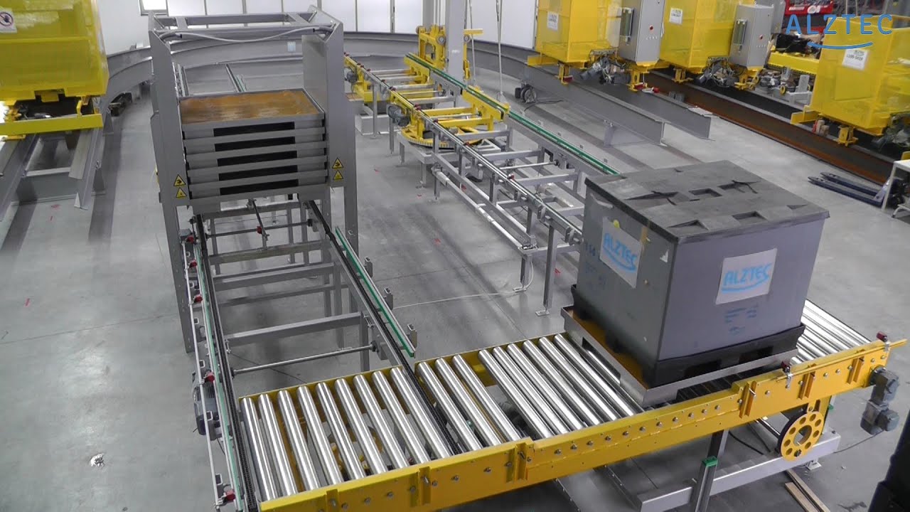 Effiziente Fördertechnik für Ladungsträger I Alztec