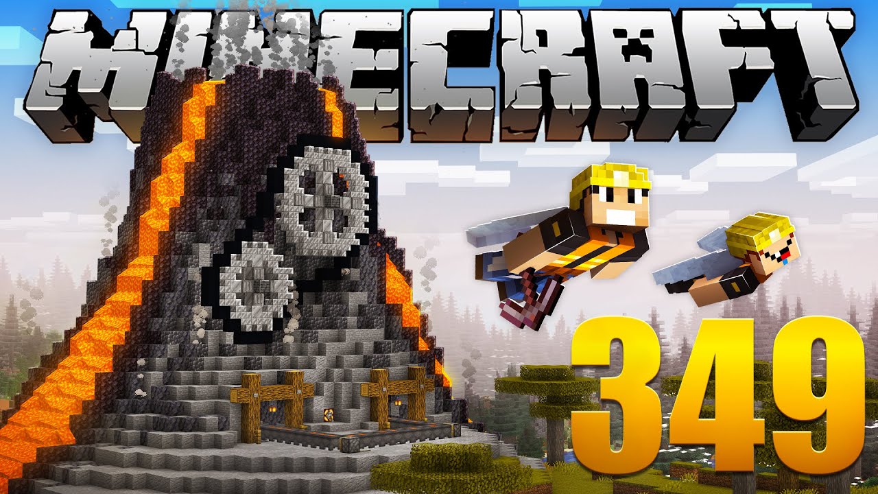 O Vulcão Automático - Minecraft Em busca da casa automática #349