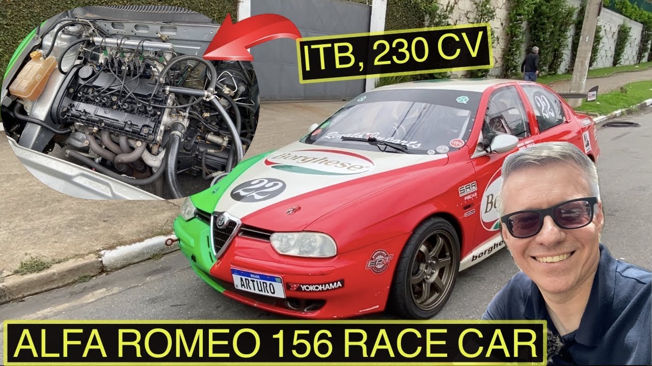 CUORE SPORTIVO: vers&atilde;o de pista do Alfa Romeo 156 traz ITBS e 230 cv