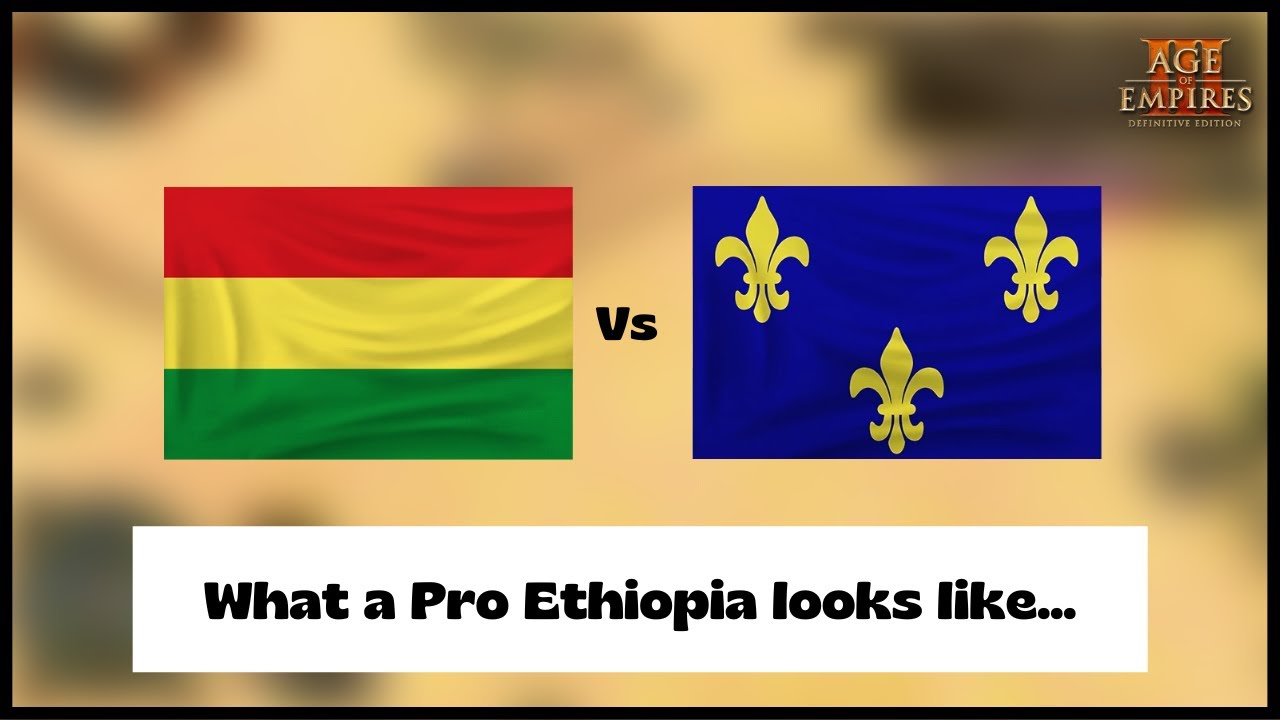 Age of Empires 3- Ethiopia Vs French | Pro Match- Grande Sepoy Guy Vs Abell | Definitive Edition