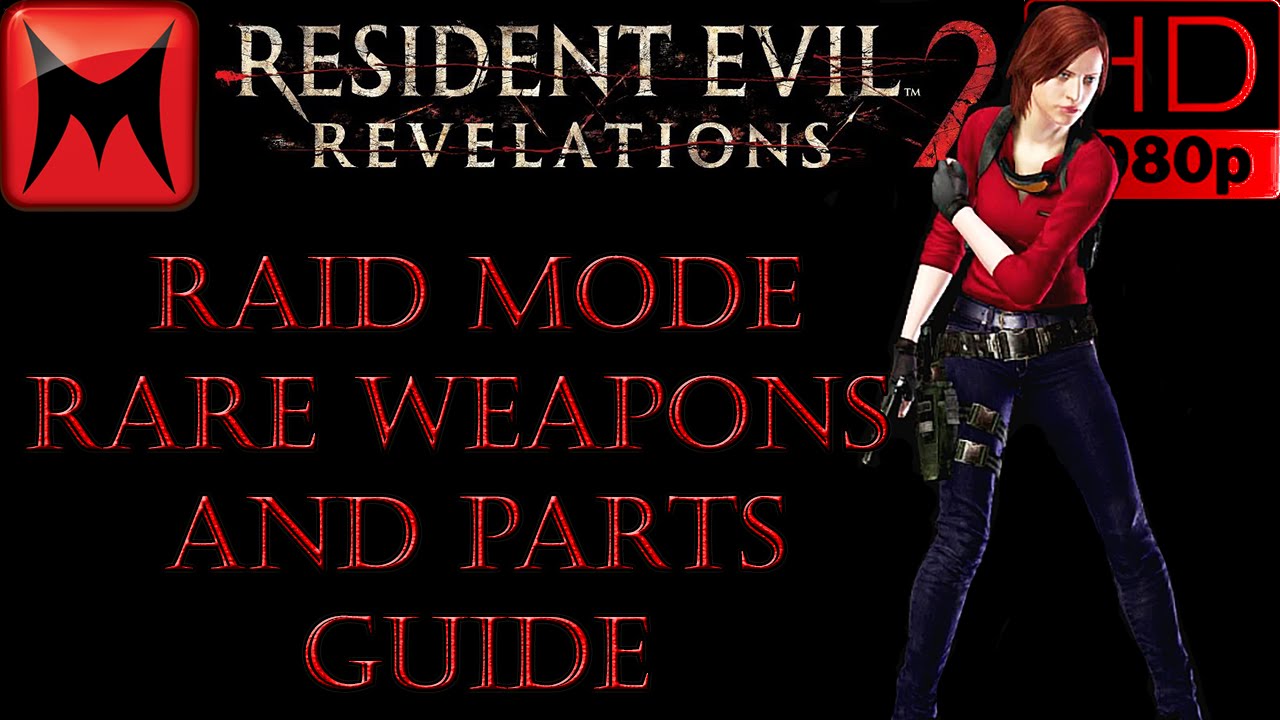 Resident Evil Revelations 2 Rare Rainbow/Purple/Red Weapons and Parts Farming Powerleveling Guide