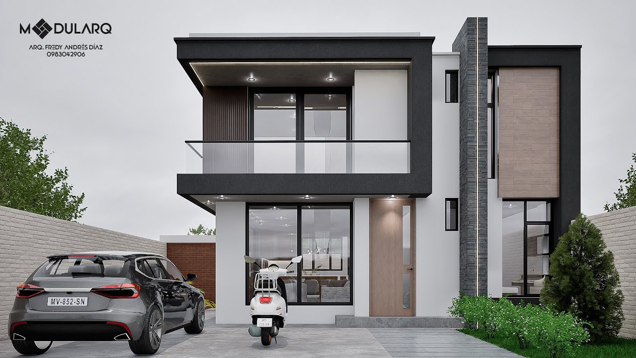 House Design 7x10 Meters | Casa de 7x10 metros