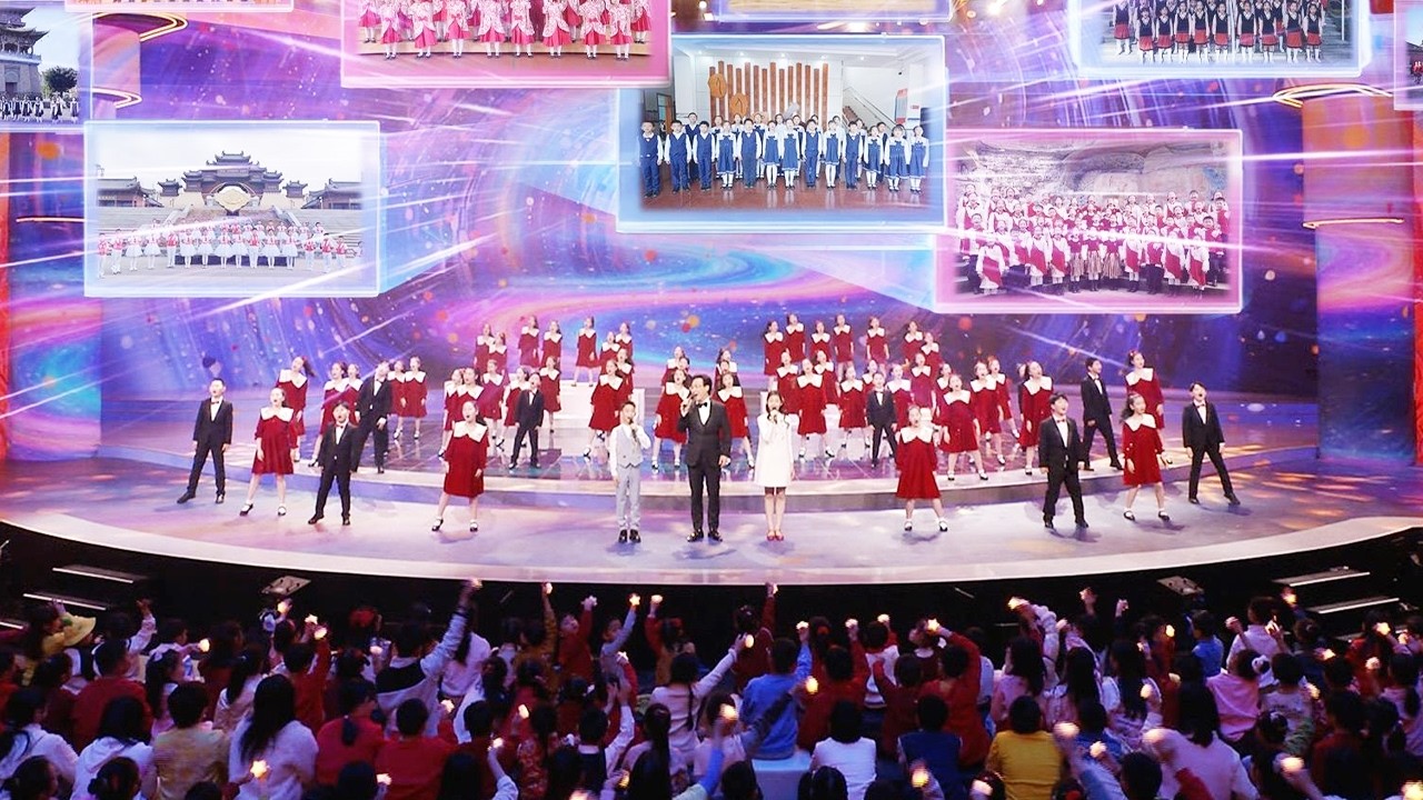 [2026总台少儿春晚]领唱与合唱《追光少年》 演唱：廖昌永 田觅蜜 孙嘉上 | 华语动漫