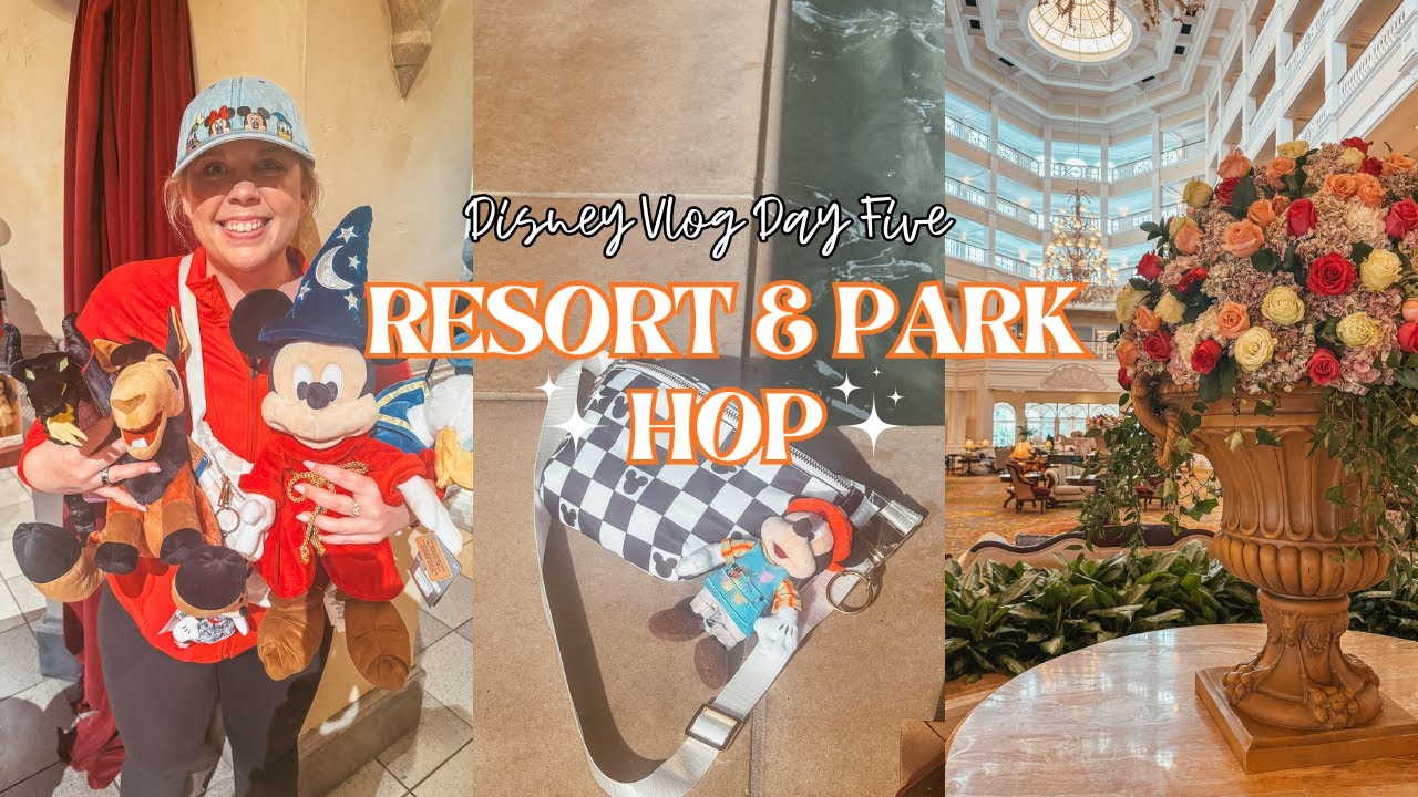 Disney Day 5 ✨ |  Park & Resort Hop, 50's Prime Time Cafe, Epcot & Hollywood Studios