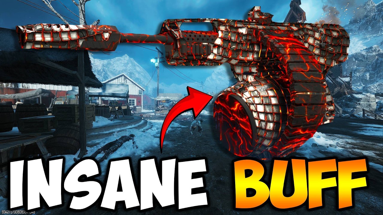 the *BUFFED* BELT FED MAG is NOW INSANE... (BO7 Zombies)