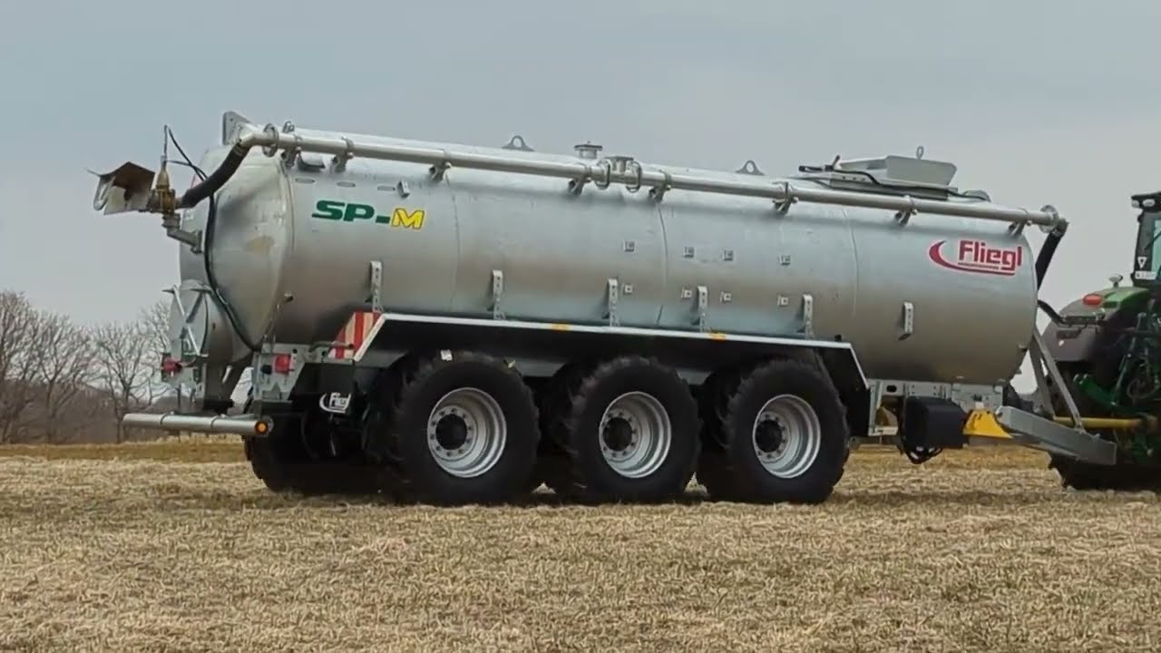 Fliegl HFW22000 スラリータンカー試運転