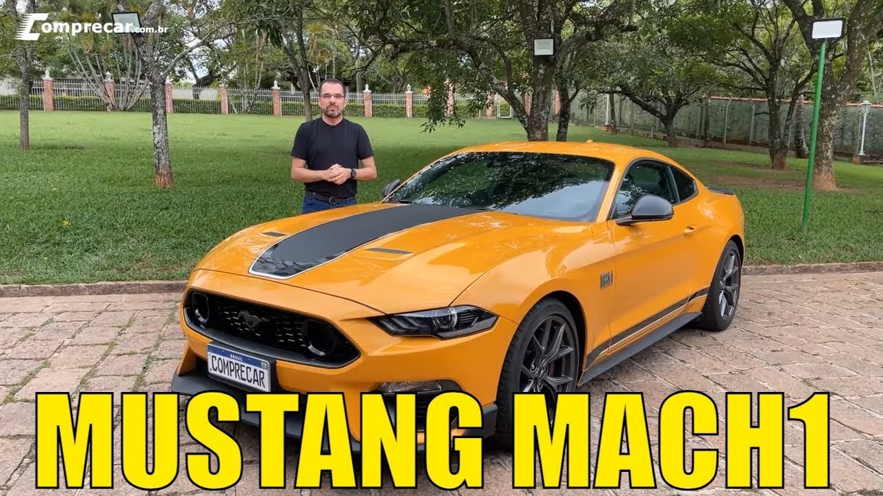 Ford Mustang Mach1 - Um dos últimos esportivos com motor V8 aspirado