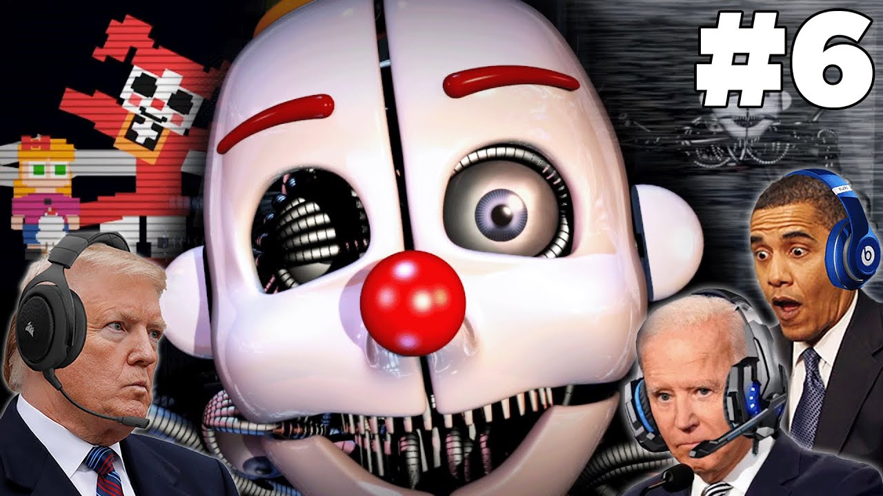 US Presidents Play Five Nights at Freddy's Sister Location (FNAF SL) Part 6