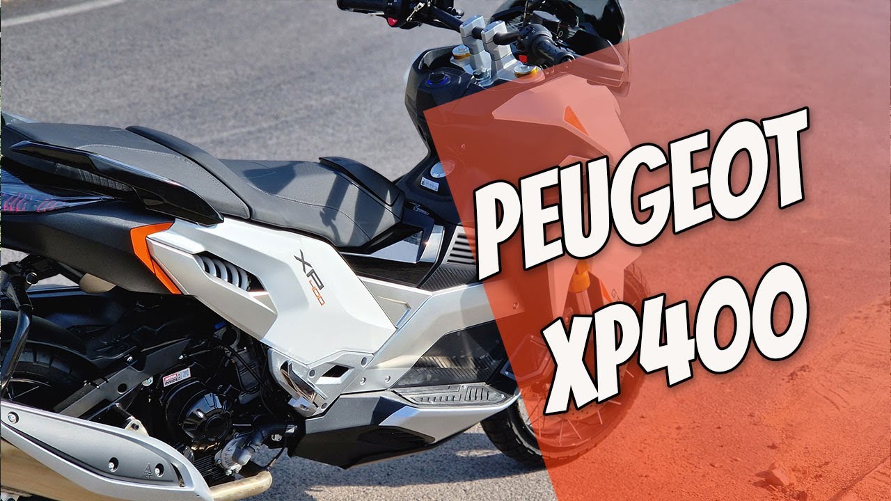 PEUGEOT XP 400 ★ Review & TestRide  ★ 🔥🔴 - PORTUGUES 💯✅