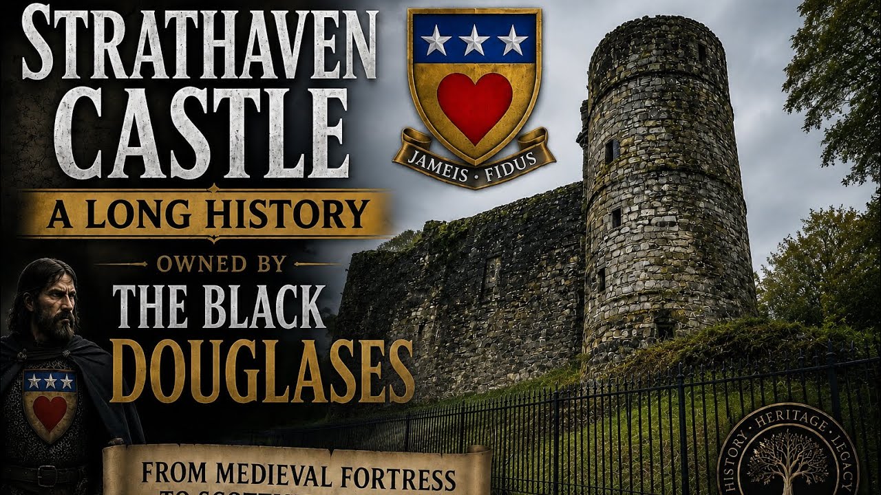 STRATHAVEN CASTLE - HISTORY OF THE CASTLE ONCE OWNED BY THE BLACK DOUGLAS FAMILY